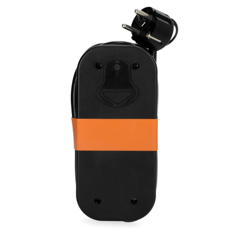 Przedłużacz elektryczny FLOWFLEXER ORANGE 2-gniazda 1,4m z uziem. + 2xUSB czarny KDSN00000034 Kobi