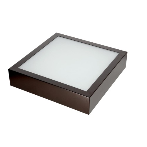 Plafon NEKLA 40 WENGE (40x40cm) IPF102F Kobi sufitowy oprawa plafoniera sufitowa