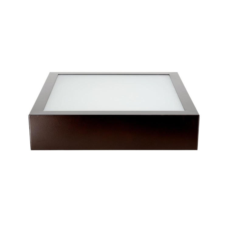 Plafon NEKLA 40 WENGE (40x40cm) IPF102F Kobi sufitowy oprawa plafoniera sufitowa