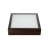 Plafon NEKLA 40 WENGE (40x40cm) IPF102F Kobi sufitowy oprawa plafoniera sufitowa