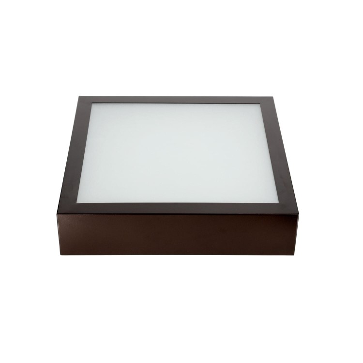 Plafon NEKLA 40 WENGE (40x40cm) IPF102F Kobi sufitowy oprawa plafoniera sufitowa