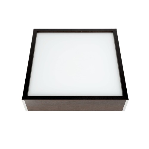 Plafon ALTARI 41 WENGE (41x41cm) IALTARI41 Kobi sufitowy oprawa plafoniera sufitowa