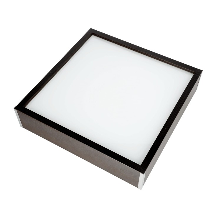 Plafon ALTARI 41 WENGE (41x41cm) IALTARI41 Kobi sufitowy oprawa plafoniera sufitowa