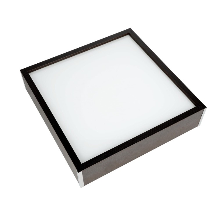 Plafon ALTARI 41 WENGE (41x41cm) IALTARI41 Kobi sufitowy oprawa plafoniera sufitowa
