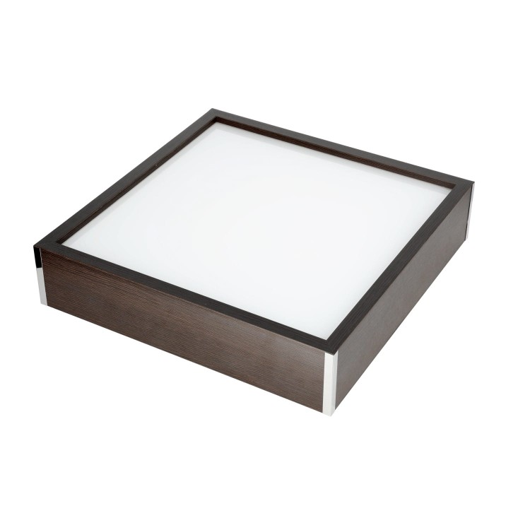 Plafon ALTARI 41 WENGE (41x41cm) IALTARI41 Kobi sufitowy oprawa plafoniera sufitowa