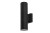 Lampa ogrodowa elewacyjna Kinkiet Zewnętrzny Nowoczesny EXE BLACK II 8330 NOWODVORSKI Lighting 2x GU10 IP54 aluminium metalowa na budynek dwustronna oświetlenie zewnętrzne matowy czarny Premium