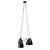 Lampa wisząca POLARIS 1656 I1656 Kobi