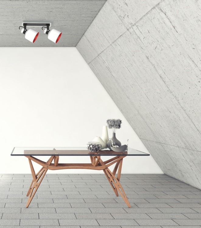 Lampa ścienno-sufitowa kinkiet ścienno-sufitowy PAKO 1202 IPAKO1202 Kobi