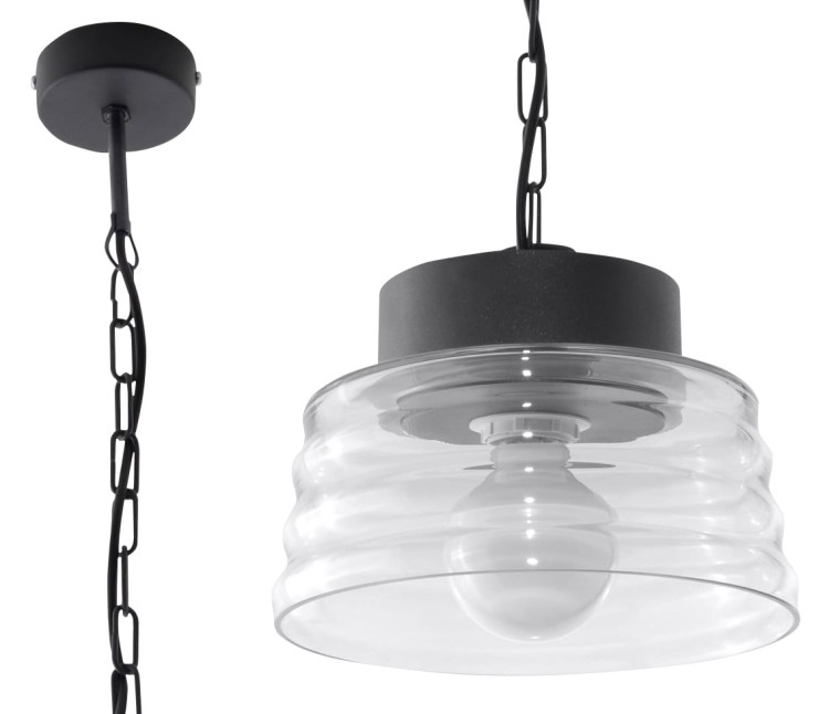 Lampa wisząca MARINA TRANSPARENTNY ISL0241 Kobi
