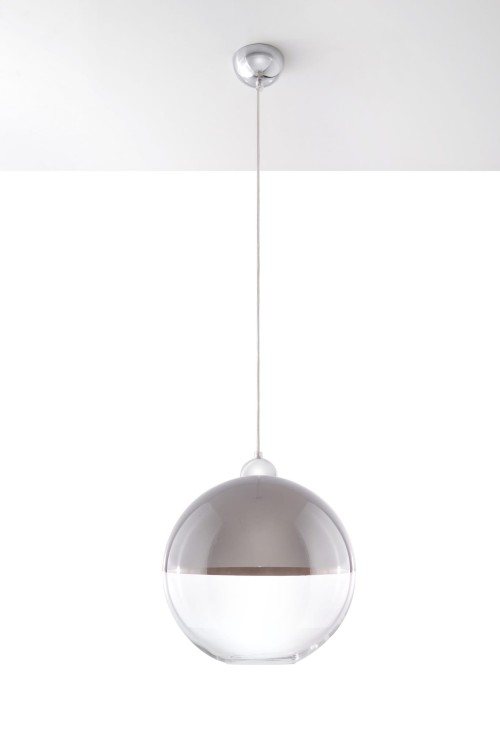 Lampa wisząca GINO SZARA ISL0271 Kobi