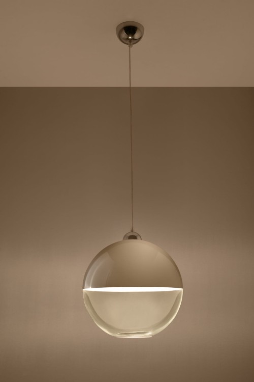 Lampa wisząca GINO SZARA ISL0271 Kobi
