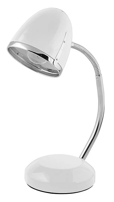 Lampa biurkowa Industrialna Loft POCATELLO I WHITE 5794 NOWODVORSKI Lighting E27 36cm lampka Retro Vintage biała Premium