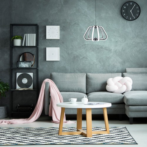 Lampa wisząca ERATO LED 30W barwa NEUTRALNA BIAŁA I1767993 Kobi