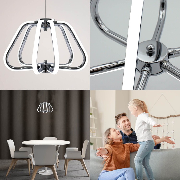 Lampa wisząca ERATO LED 30W barwa NEUTRALNA BIAŁA I1767993 Kobi