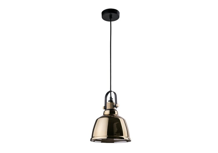 Lampa sufitowa wisząca Industrialna Loft AMALFI M SMOKED 9152 Zwis NOWODVORSKI Lighting oświetleniowa żyrandol nowoczesna szklana metalizowana mosiądz ze srebrnym Inspiracje Premium