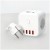 Przedłużacz elektryczny KOBI LINEA PRO CUBE C 3-gniazda 1,5m z uz. i wył. + 4xUSB KGLCZW3U4D1B Kobi kostka