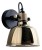 Lampa ścienna Kinkiet Industrialny Loft AMALFI I GOLD 9155 NOWODVORSKI Lighting E27 nowoczesna oprawa oświetleniowa metalowy szklana metalizowana mosiądz ze złotym pojedynczy Inspiracje Premium