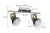 Lampa ścienno-sufitowa kinkiet ścienno-sufitowy PIXI 1422 IPIXI1422 Kobi