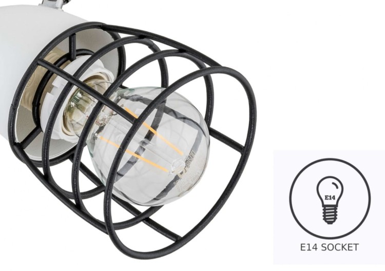Lampa ścienno-sufitowa kinkiet ścienno-sufitowy SKY 1522 ISKY1522 Kobi