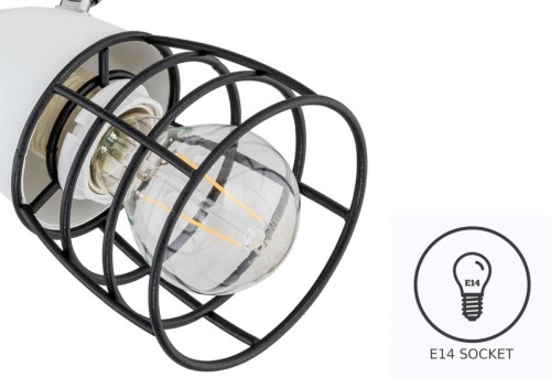 Lampa ścienno-sufitowa kinkiet ścienno-sufitowy SKY 1523 ISKY1523 Kobi