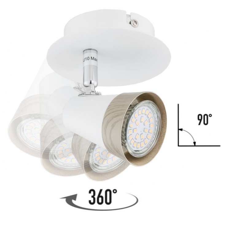 Lampa ścienno-sufitowa kinkiet ścienny ROX 1300 IROX1300 Kobi pojedynczy