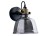 Lampa ścienna Kinkiet Industrialny Loft AMALFI I SMOKED 9154 NOWODVORSKI Lighting E27 nowoczesna oprawa oświetleniowa metalowy szklana metalizowana mosiądz ze srebrnym pojedynczy Inspiracje Premium
