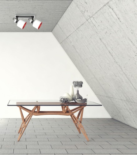 Lampa ścienno-sufitowa kinkiet ścienno-sufitowy PAKOS 1102 IPAKOS1102 Kobi