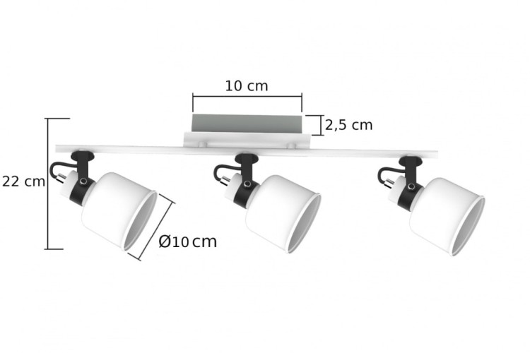 Lampa ścienno-sufitowa kinkiet ścienno-sufitowy PAKOS 1113 IPAKOS1113 Kobi