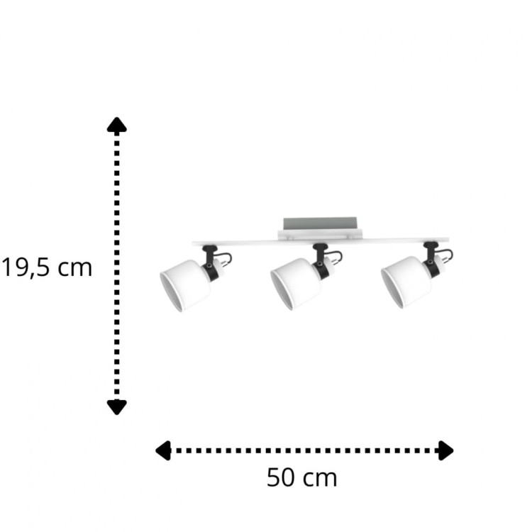 Lampa ścienno-sufitowa kinkiet ścienno-sufitowy PAKO 1213 IPAKO1213 Kobi
