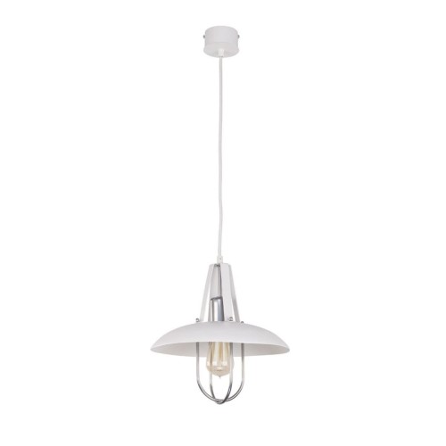 Lampa wisząca LUKA 1 BIAŁY I30706 Kobi
