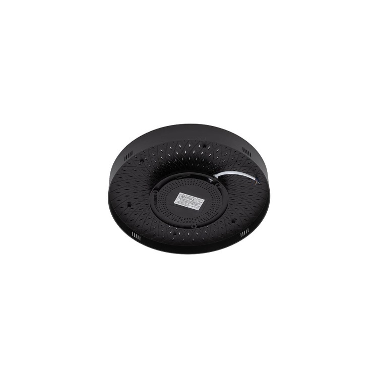 Lampa sufitowa LID ROUND LED 50W BLACK 10418 NOWODVORSKI Lighting 50W 4000K oświetleniowa plafon nowoczesny do kuchni korytarza czarny czarna metal Inspiracje Premium