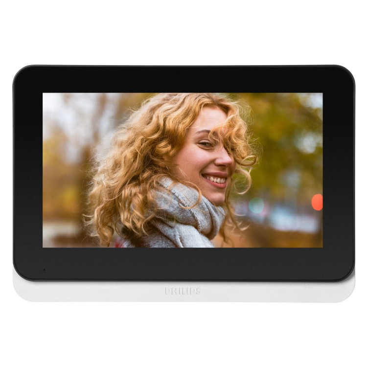 Zestaw wideodomofonowy 7" komplet WelcomeEye Connect 3 531046P Philips SMART wideodomofon 3K LCD dzwonek przewodowy z WiFi bezsłuchawkowy z brelokami czytnikiem kart RFID OSD sterowanie furtką i bramą Inteligentny telefonem i głosem Google Home Alexa