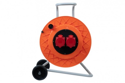 Rozgałęźnik na bębnie plastikowym GOLIA-420 NK 16A 5p, 32A 5p  IP44 12004-8 F-Elektro