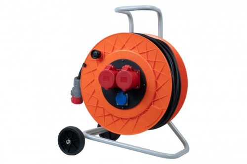 Przedłużacz na bębnie plastikowym GOLIA-420 NK 2x32A 5p, 230V, OPD 5x4 /30m/ 12006-7 F-Elektro