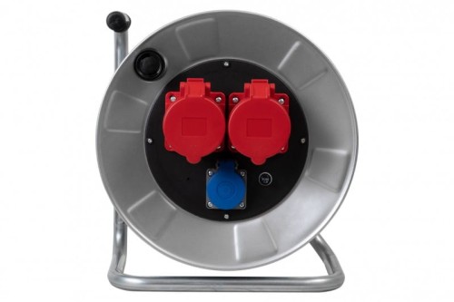 Rozgałęźnik na bębnie metalowym BORDO-320 2x32A 5p, 230V IP44 14300-20 F-Elektro