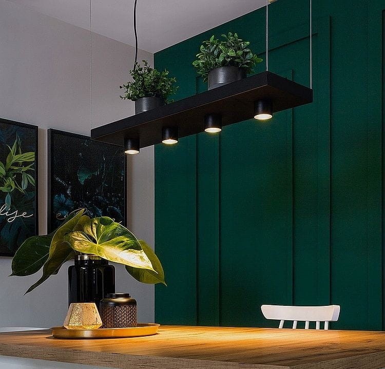 Lampa sufitowa wisząca kwietnik Industrialna Loft PLANT WHITE 9382 NOWODVORSKI Lighting GU10 x4 nowoczesna oprawa oświetleniowa metalowa biała nad stół blat wyspę półka wisząca na kwiatki w doniczce i dekoracje Premium