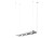 Lampa sufitowa wisząca kwietnik Industrialna Loft PLANT WHITE 9382 NOWODVORSKI Lighting GU10 x4 nowoczesna oprawa oświetleniowa metalowa biała nad stół blat wyspę półka wisząca na kwiatki w doniczce i dekoracje Premium