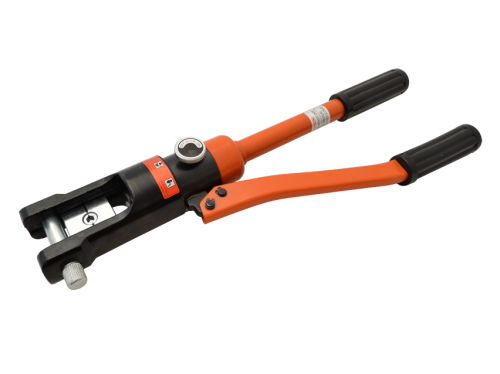 Praska hydrauliczna ręczna ze szczękami i walizką 16-240mm 120kN KHP240 Tracon Electric Prasa Zaciskarka do zaciskania przewodów