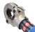 Praska elektrohydrauliczna ze szczękami i walizką 16-300mm 60kN DK60E Tracon Electric Prasa Zaciskarka akumulatorowa 18V 2× Li-ion 3200mAh 350° elektryczna z końcówkami na akumulator do zaciskania przewodów