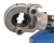 Praska elektrohydrauliczna ze szczękami i walizką 16-300mm 60kN DK60E Tracon Electric Prasa Zaciskarka akumulatorowa 18V 2× Li-ion 3200mAh 350° elektryczna z końcówkami na akumulator do zaciskania przewodów