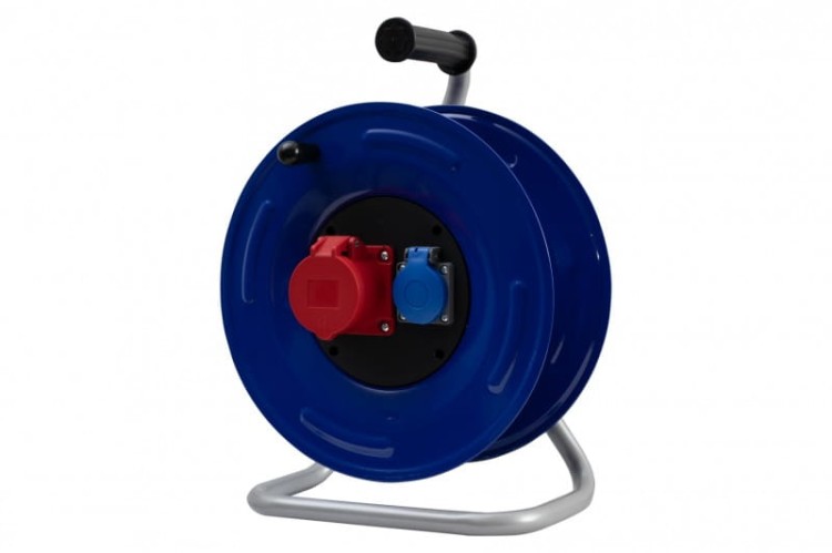 Rozgałęźnik na bębnie metalowym GRANDE-320 16A 5p, 230V IP44 14600-52 F-Elektro