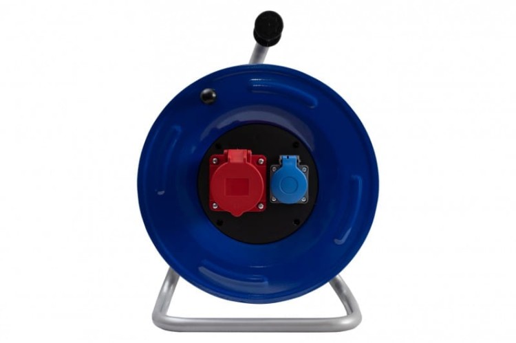 Rozgałęźnik na bębnie metalowym GRANDE-320 32A 5p, 230V IP44 14600-53 F-Elektro