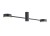 Lampa sufitowa wisząca Industrialna Loft ORBIT BLACK II 7943 NOWODVORSKI Lighting  GX53 x2 nowoczesna oprawa oświetleniowa metalowa nad stół blat wyspę czarna Inspiracje Premium