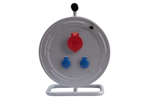 Rozgałęźnik na bębnie metalowym MAKARA-370 32A 5p, 2x230V  IP44 14700-30 F-Elektro