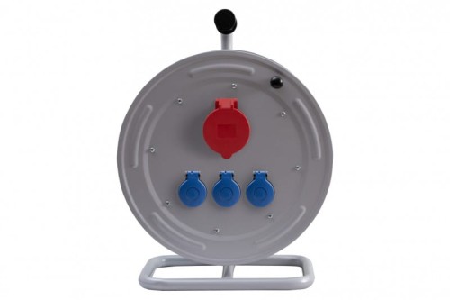 Rozgałęźnik na bębnie metalowym MAKARA-370 16A 5p, 3x230V  IP44 14700-31 F-Elektro