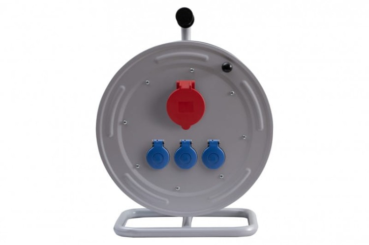 Rozgałęźnik na bębnie metalowym MAKARA-370 32A 5p, 3x230V  IP44 14700-32 F-Elektro