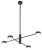 Lampa sufitowa wisząca Industrialna Loft ORBIT BLACK IV 7945 NOWODVORSKI Lighting  GX53 x4 nowoczesna oprawa oświetleniowa metalowa nad stół blat wyspę czarna Inspiracje Premium