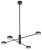 Lampa sufitowa wisząca Industrialna Loft ORBIT BLACK IV 7945 NOWODVORSKI Lighting  GX53 x4 nowoczesna oprawa oświetleniowa metalowa nad stół blat wyspę czarna Inspiracje Premium