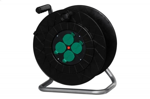 Rozgałęźnik na bębnie plastikowym TONDA-320 4x230V IP44 + termik 14708 F-Elektro