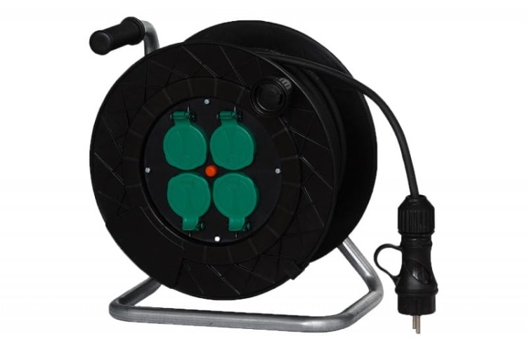 Przedłużacz na bębnie TONDA-320 4x230V 3x2,5 (OW) /50m/ 14708-18 F-Elektro